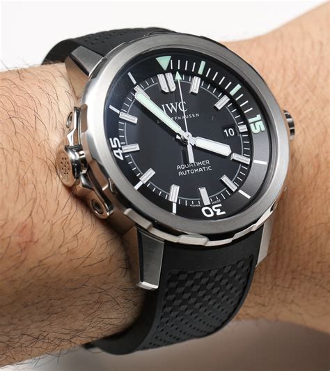 iwc titanium dive watch.